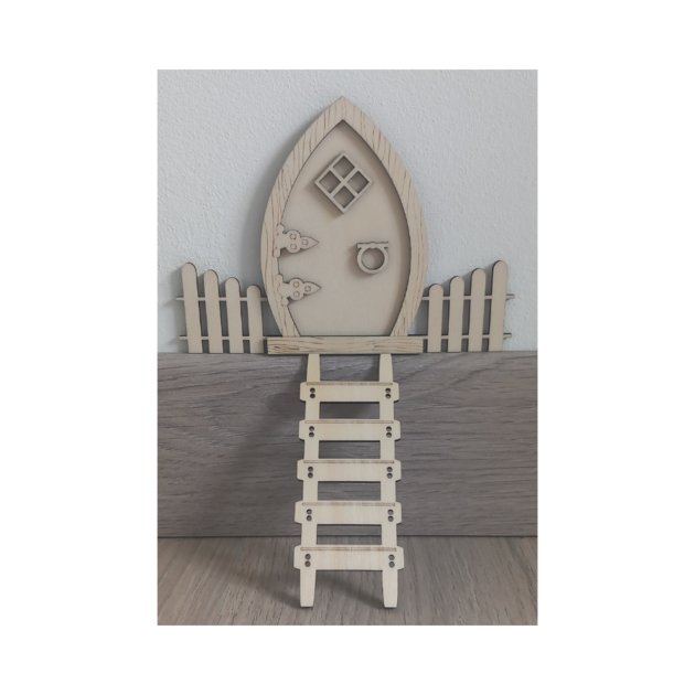 Porte-Dents De Bébé En Bois Avec Gravure - Double Fente Pour Dent De Lait Et Pièce - Décoration Chambre Enfant