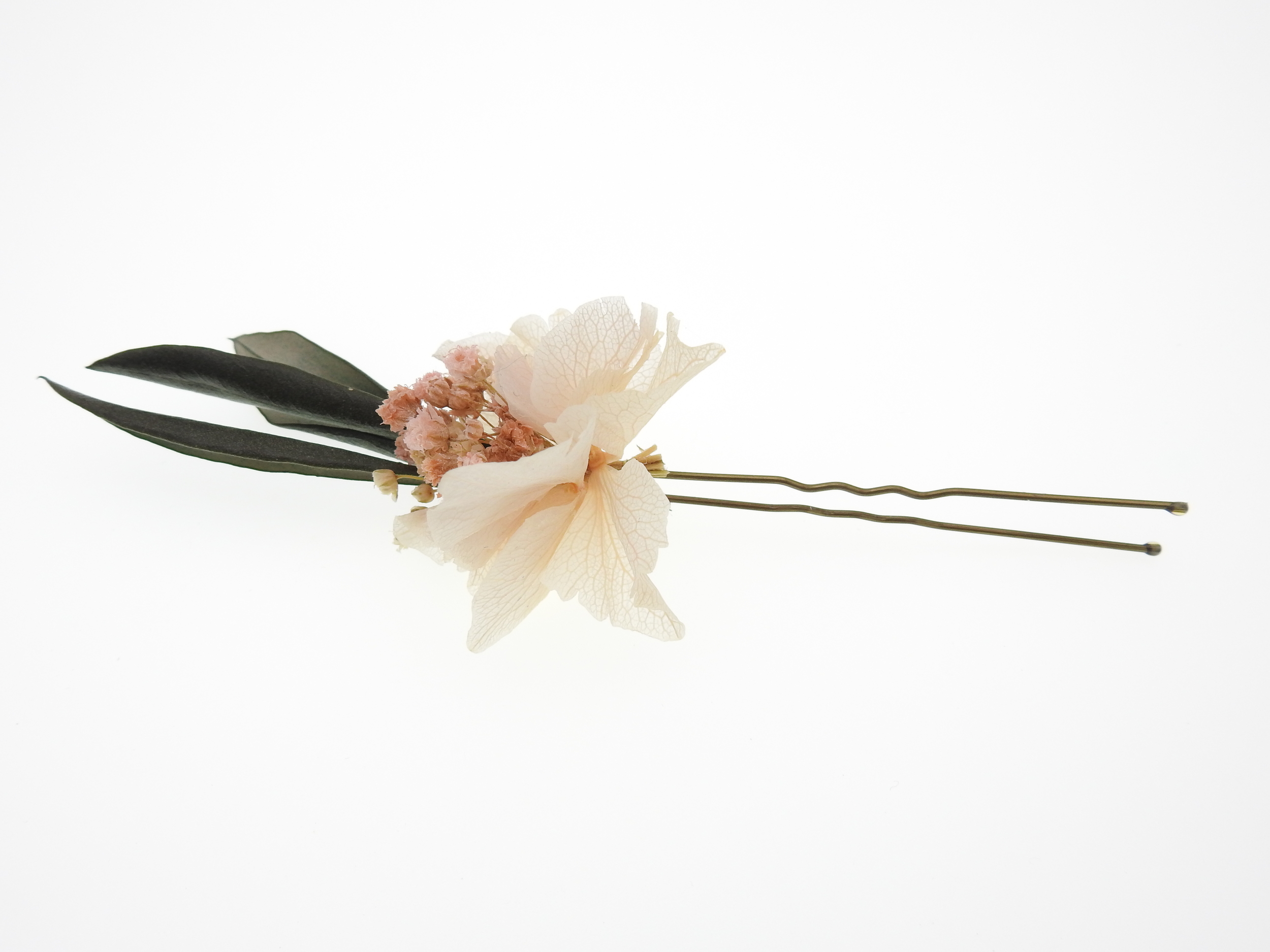 Pics à cheveux de mariage fleuris bohèmes et champêtres | Pics à cheveux fleuris SOLENA | MomZelle Bijoux MMC300