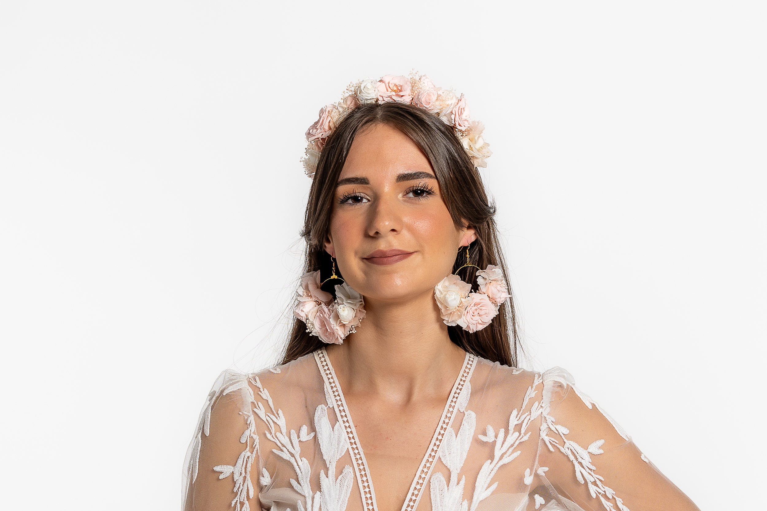 Serre-tête fleuri bohème et poétique | Serre-tête fleuri bohème et poétique NOA| MomZelle Bijoux MMC318