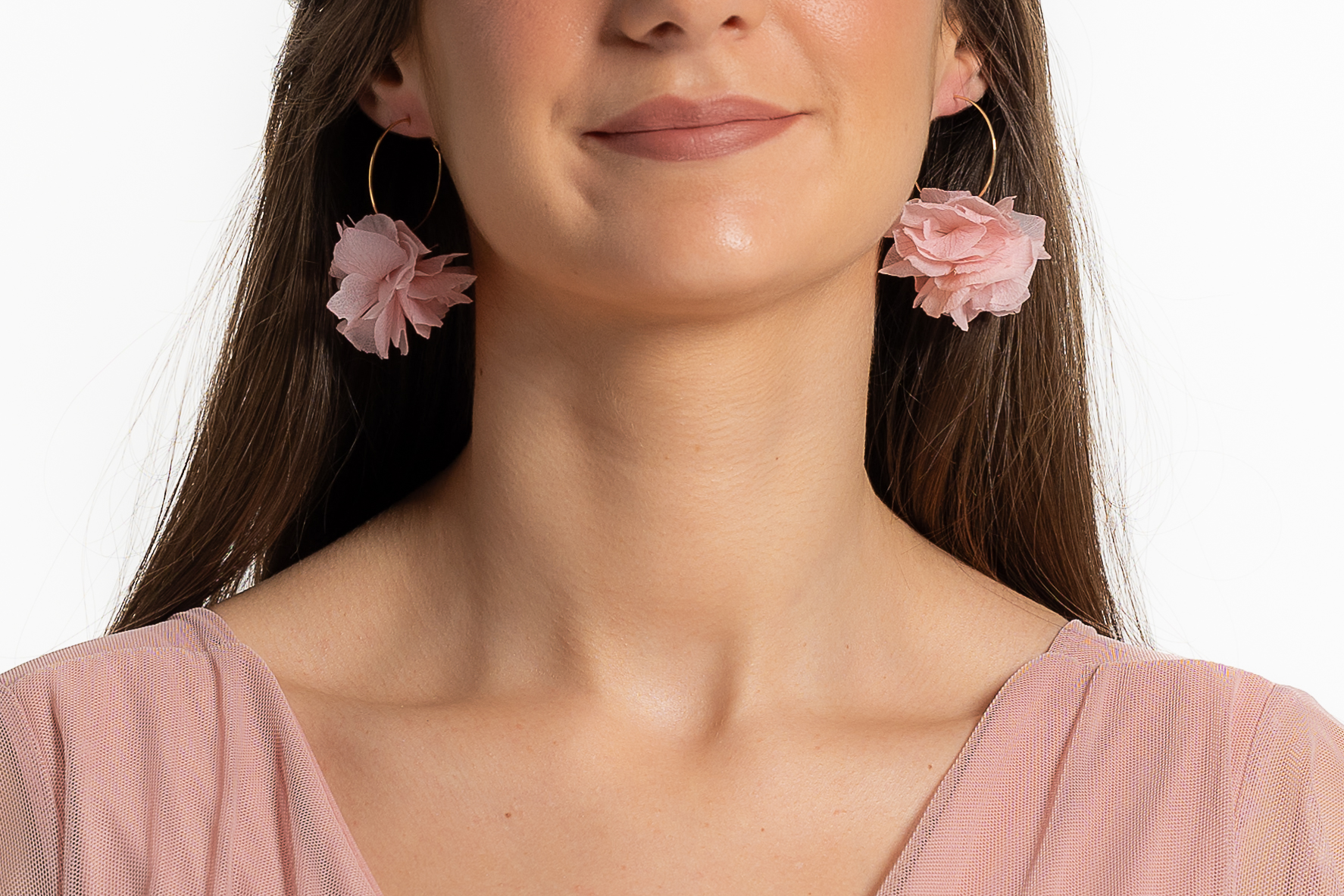 Boucles d'oreilles fleurs stabilisées | Boucles d'oreilles fleurs stabilisées ZELIA| Mom'Zelle Bijoux MMC333