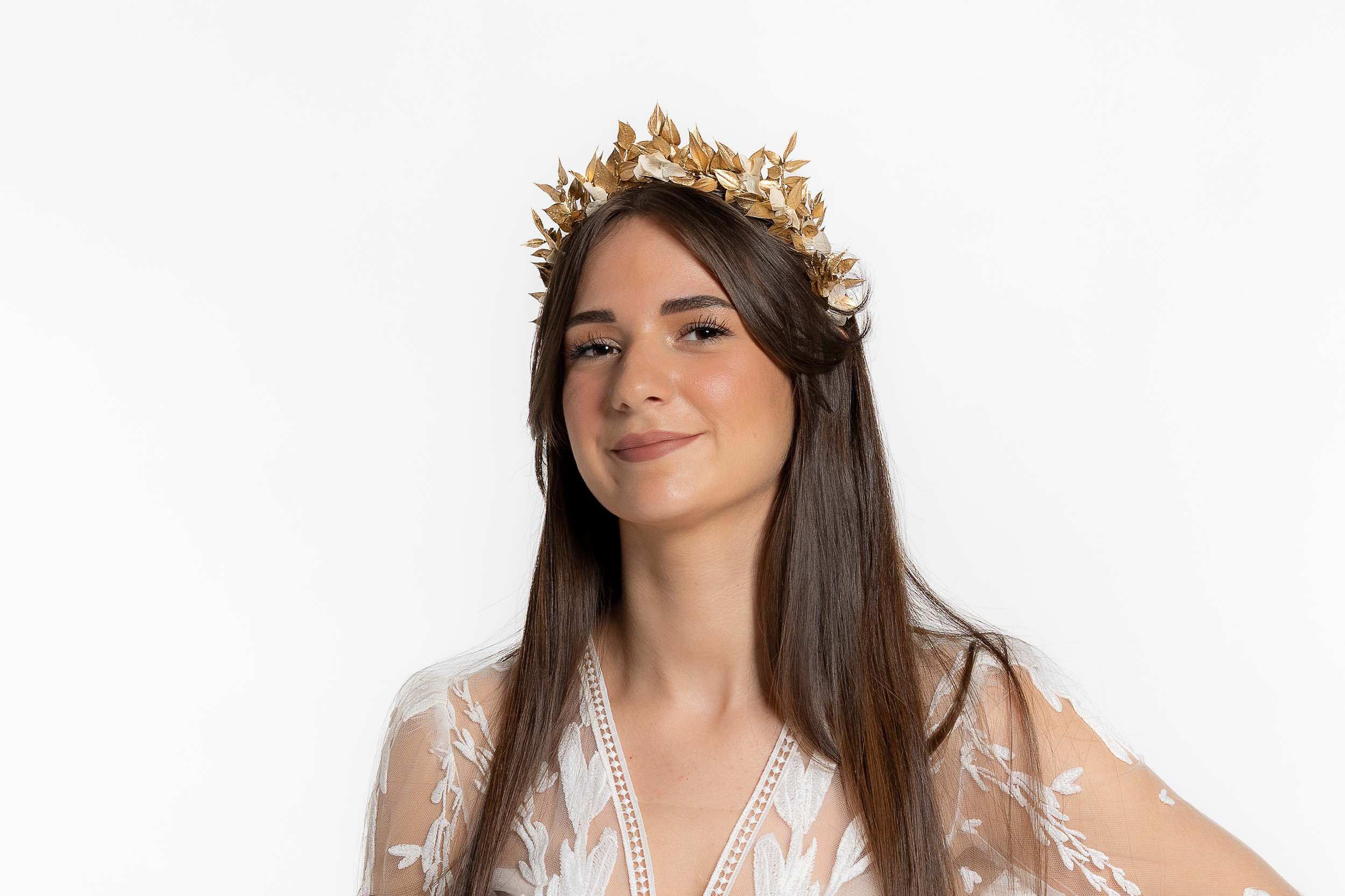Serre-tête fleuri délicat et raffiné ROMANCE  Mom'Zelle  Serre-tête Fleuri ROMANCE, un accessoire essentiel pour une mariée éblouissante