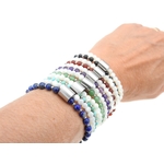 Bracelets doubles ENCANTO tendances et élégants ornés de pierres fines MMC140