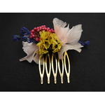 Peigne en fleurs stabilisées |Peigne fleuri VAINA | MomZelle Bijoux | MMC270