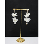 Boucles doreilles fleurs stabilisées | Boucles doreilles fleuries MAENA | MomZelle Bijoux MMC313