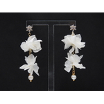 Boucles doreilles fleurs stabilisées | Boucles doreilles fleurs stabilisées ISIS | MomZelle Bijoux MMC314
