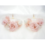 Boucles doreilles fleuries aux accents bohèmes et poétiques | Boucles doreilles fleuries ISLA aux accents bohèmes et poétiques| MomZelle Bijoux MMC316