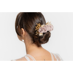 Peigne à cheveux fleuri élégant et raffiné | Peigne à cheveux fleuri élégant et raffiné INDRA| Mom'Zelle Bijoux MMC319