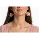 Boucles d'oreilles fleurs stabilisées | Boucles d'oreilles fleurs stabilisées ZELIA| Mom'Zelle Bijoux MMC333
