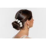 Lot de 3 pics à cheveux fleur en porcelaine | Lot de 3 pics à cheveux fleur en porcelaine JOSEPHINE| Mom'Zelle Bijoux MMC336