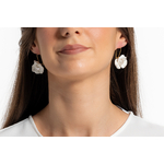 Boucles d'oreilles en porcelaine | Boucles d'oreilles en porcelaine ZELINE| Mom'Zelle Bijoux MMC337