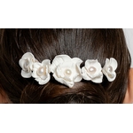 Peigne à cheveux en porcelaine | Peigne à cheveux en porcelaine THEOLINE| MomZelle Bijoux MMC340