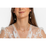 Boucles d'oreilles en porcelaine |Boucles d'oreilles en porcelaine BERTILLE| Mom'Zelle Bijoux MMC341