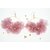 Boucles d'oreilles fleuries de mariage | Boucles d'oreilles fleries LAYANA | Mom'Zelle Bijoux MMC303
