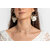 Boucles d'oreilles fleuries élégantes et raffinées | Boucles d'oreilles fleuries VALENTINA élégantes et raffinées| Mom'Zelle Bijoux MMC320