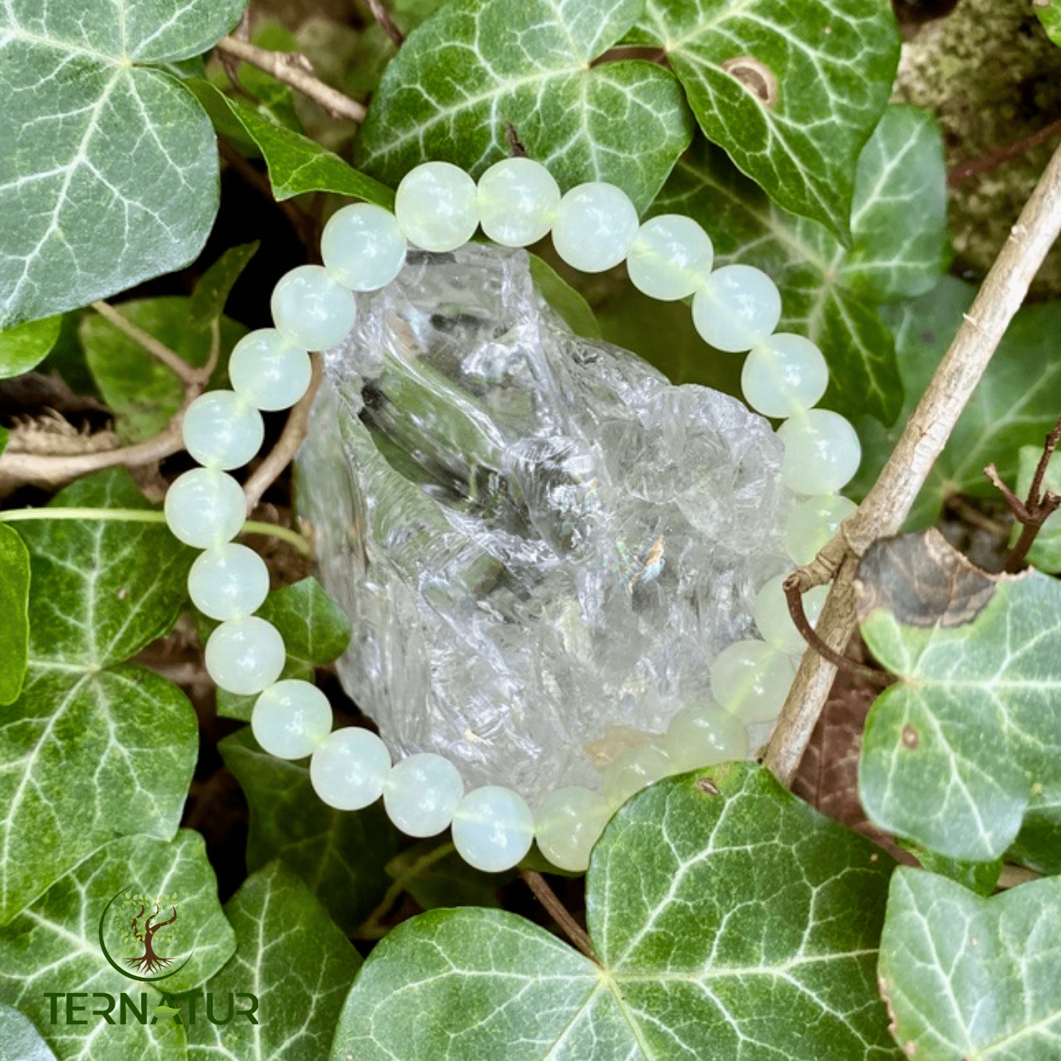 Jade vert de chine - Bracelet - lithothérapie - cristaux - pierres