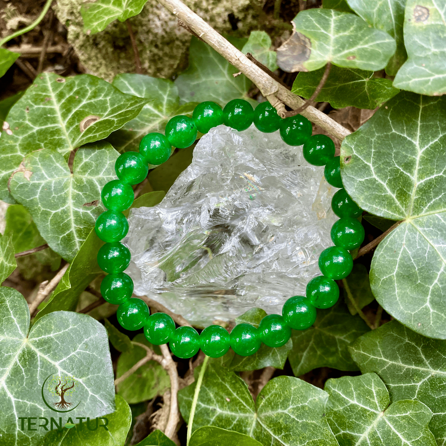 Jade vert - Bracelet - lithothérapie - cristaux - pierres