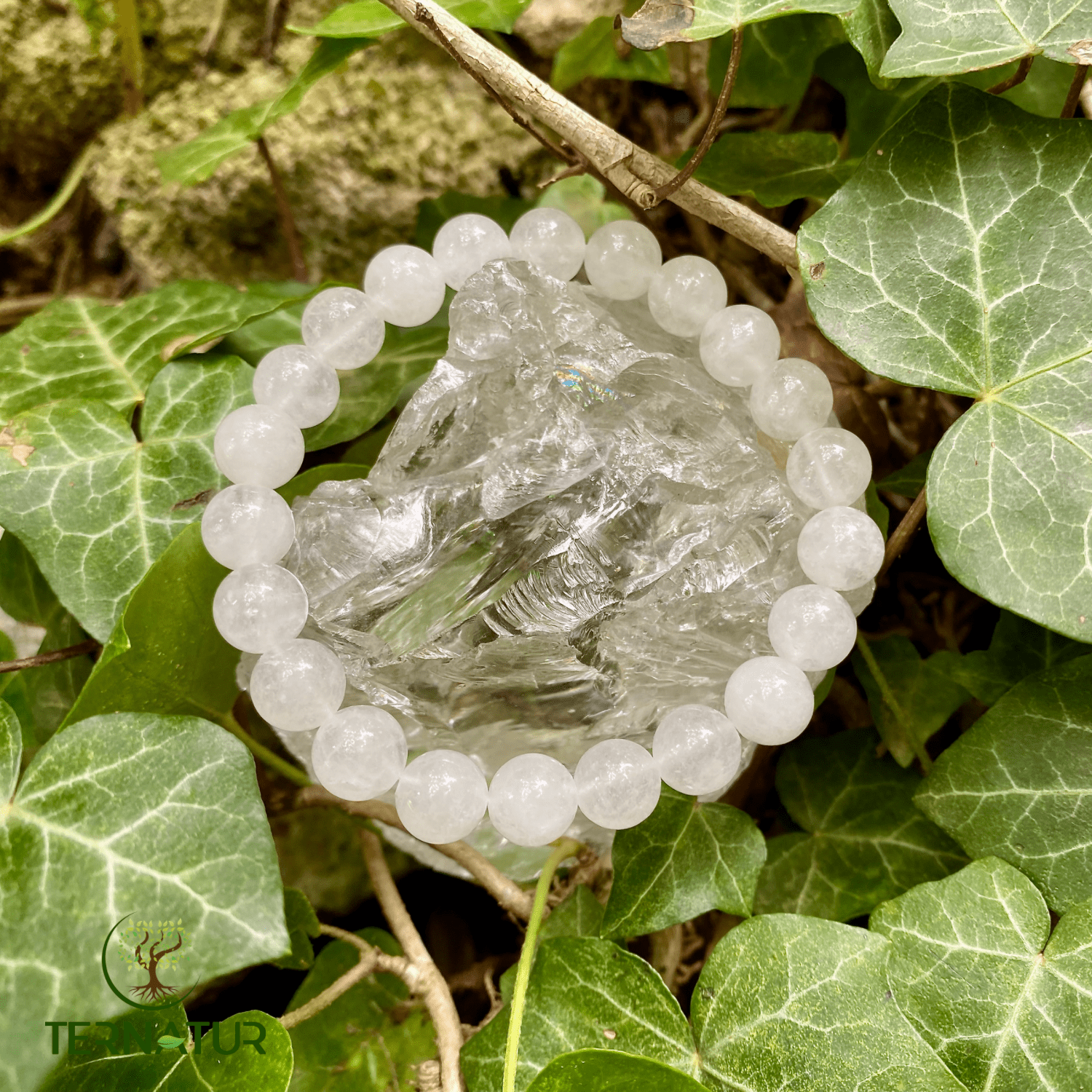 Jade Blanc - Bracelet - lithothérapie - cristaux - pierres