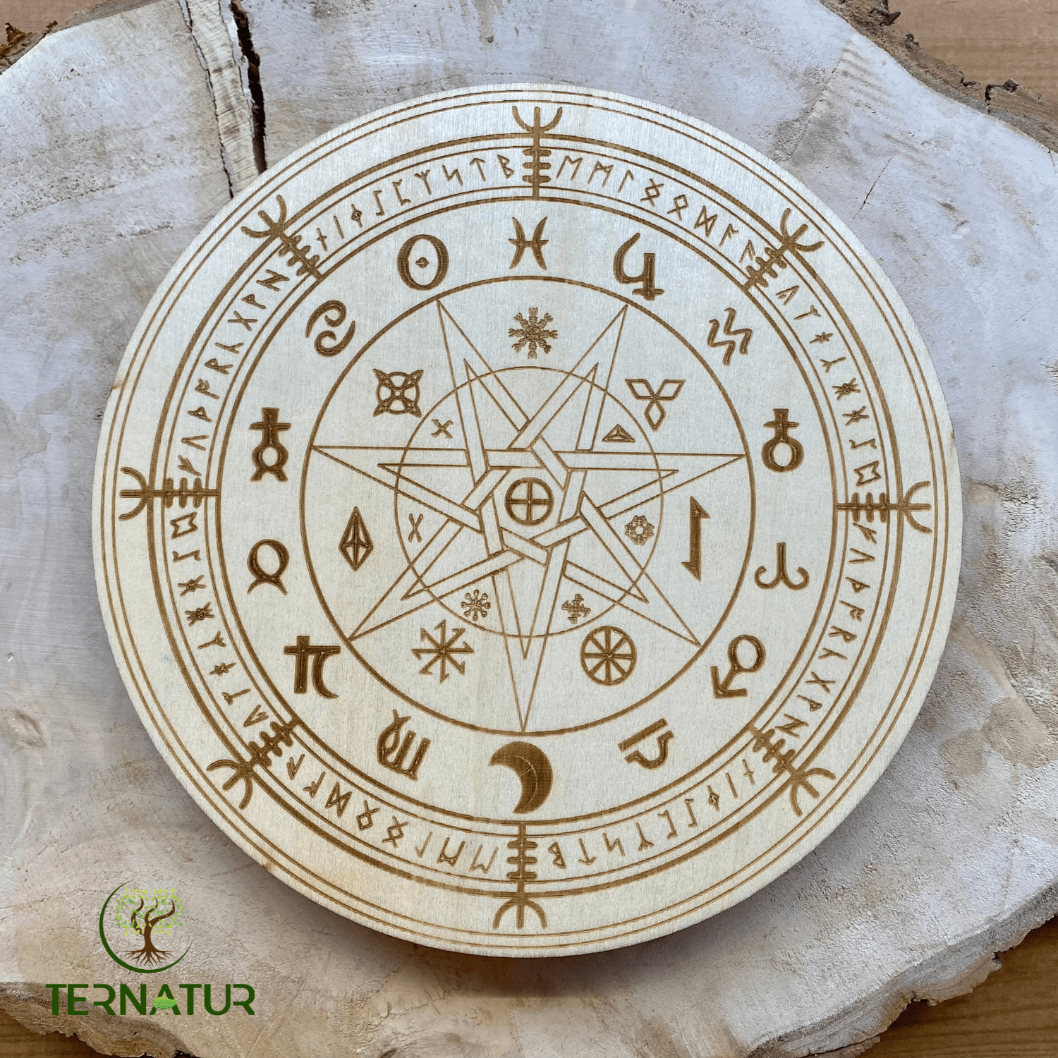 plaque - runes - viking - ternatur