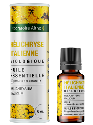 Hélichryse italienne (immortelle),, Huile essentielle 100% pure et  naturelle