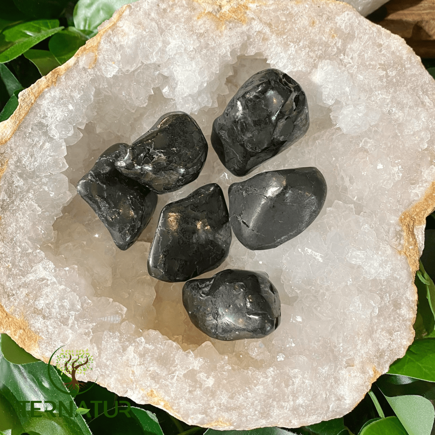 shungite-anti-ondes-electromagnetique-ternatur-pierre-roulée