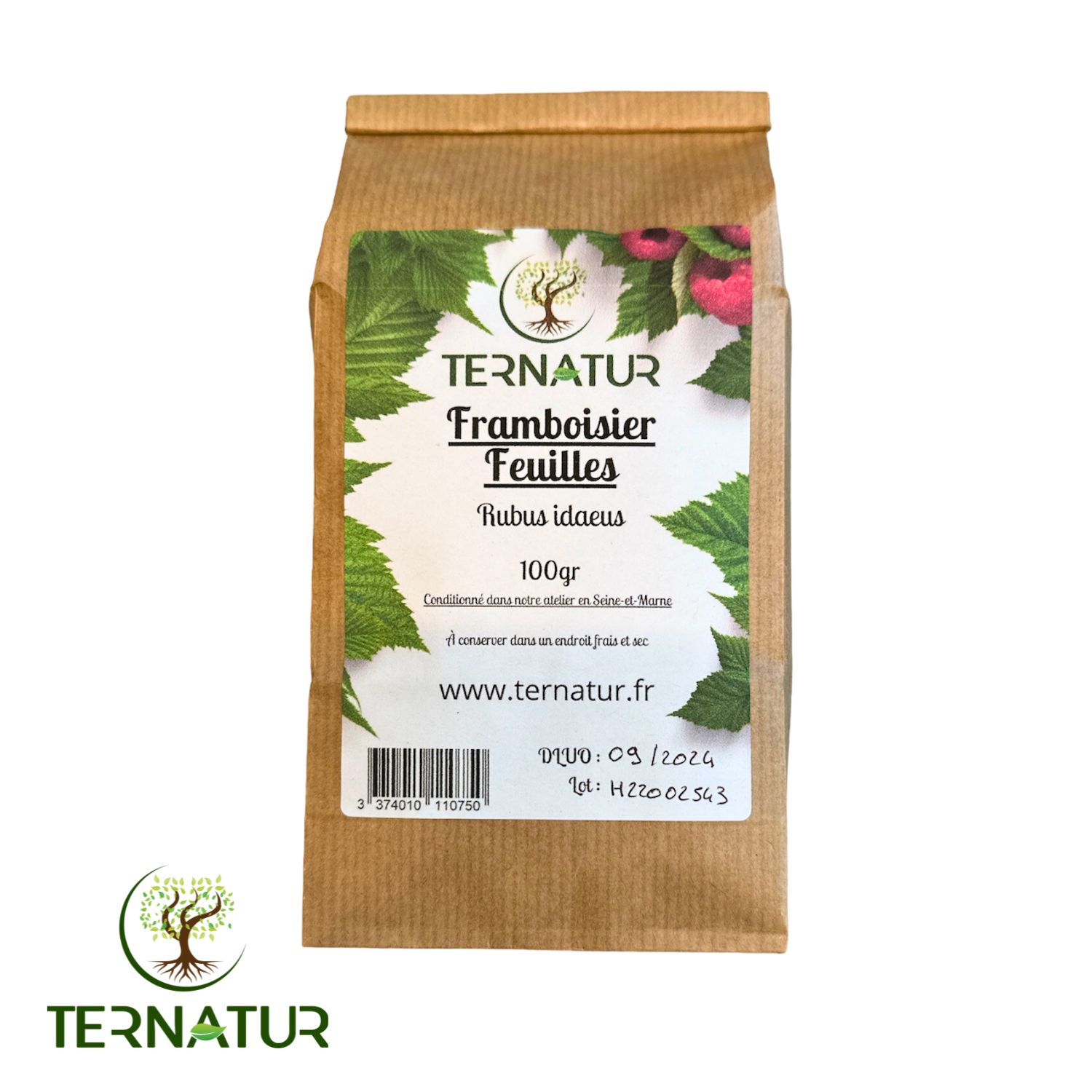 Tisane feuille de framboisier BIO 100 gr., Infusion pour grossesse