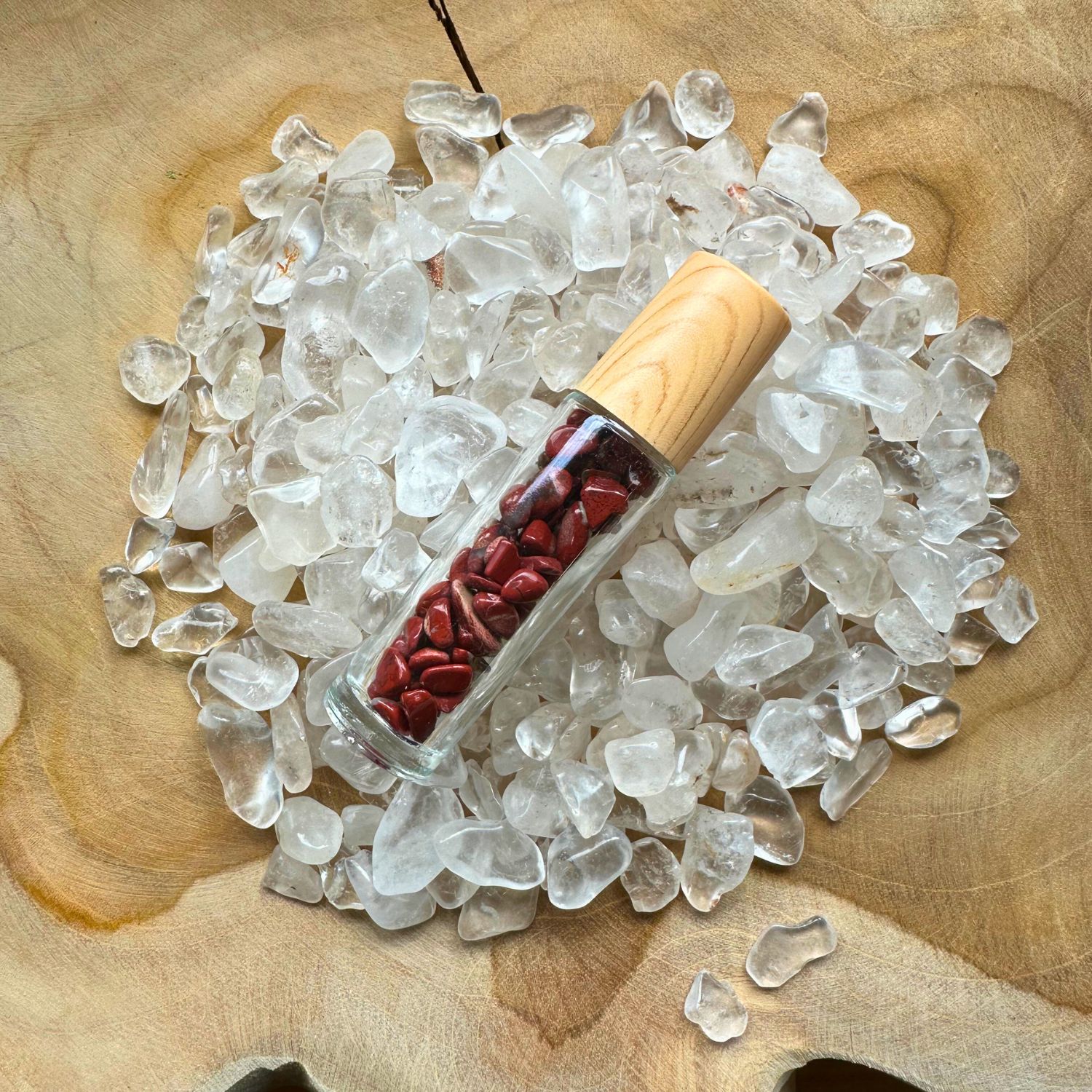 Roll‑on ancrage Jaspe Rouge – Énergie & stabilité