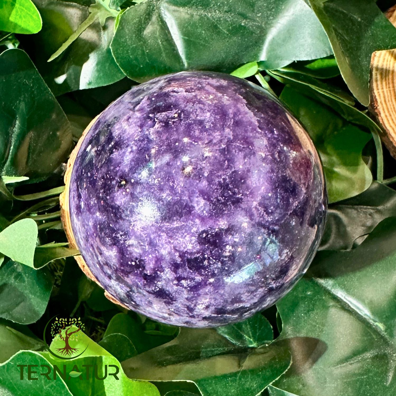 sphere-lepidolite