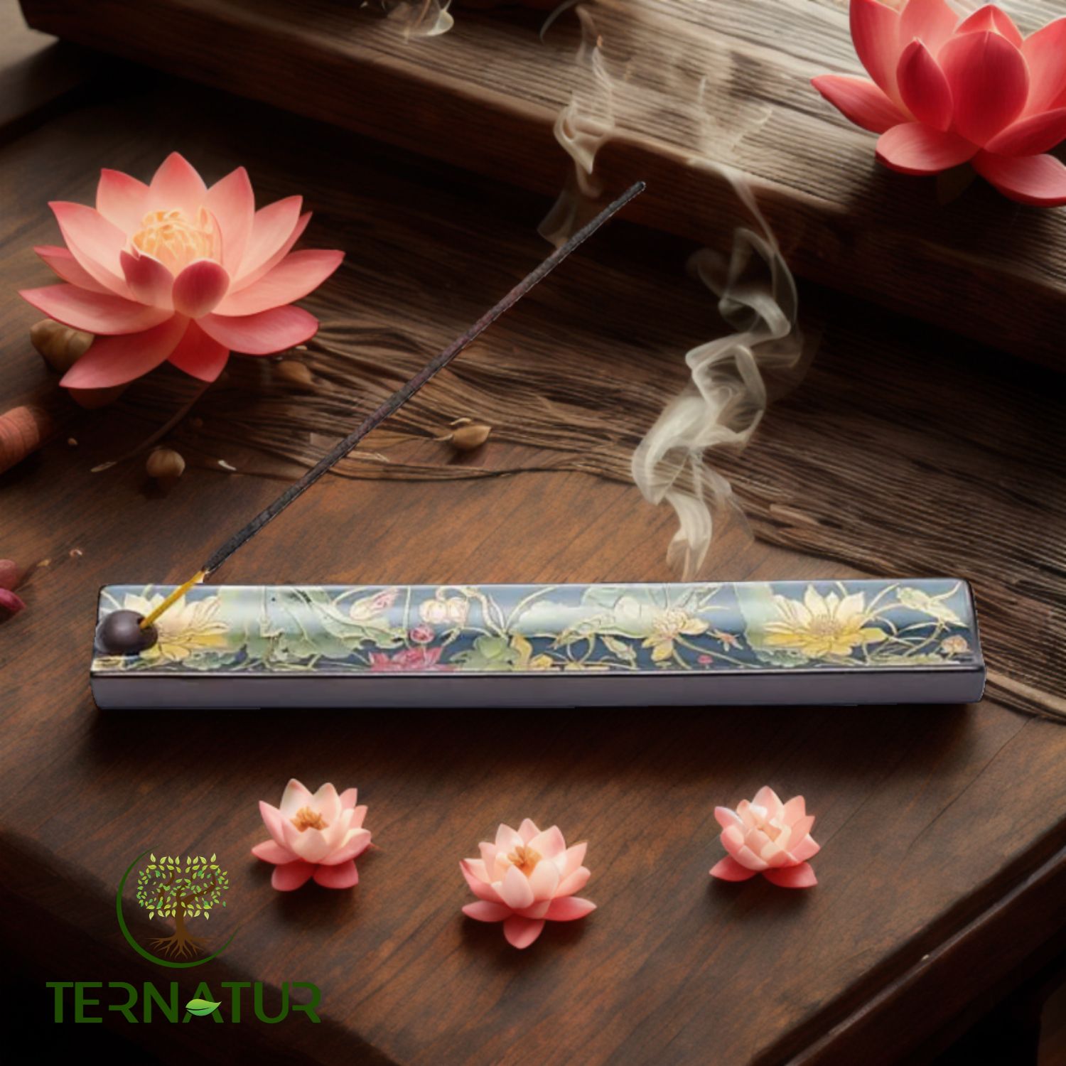 porte-encens-lotus