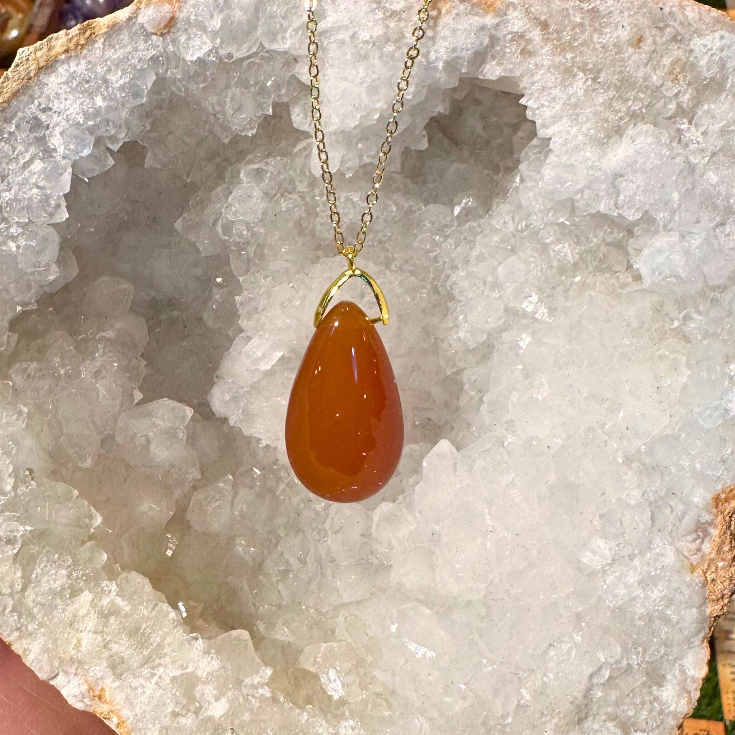 cornaline-pendentif