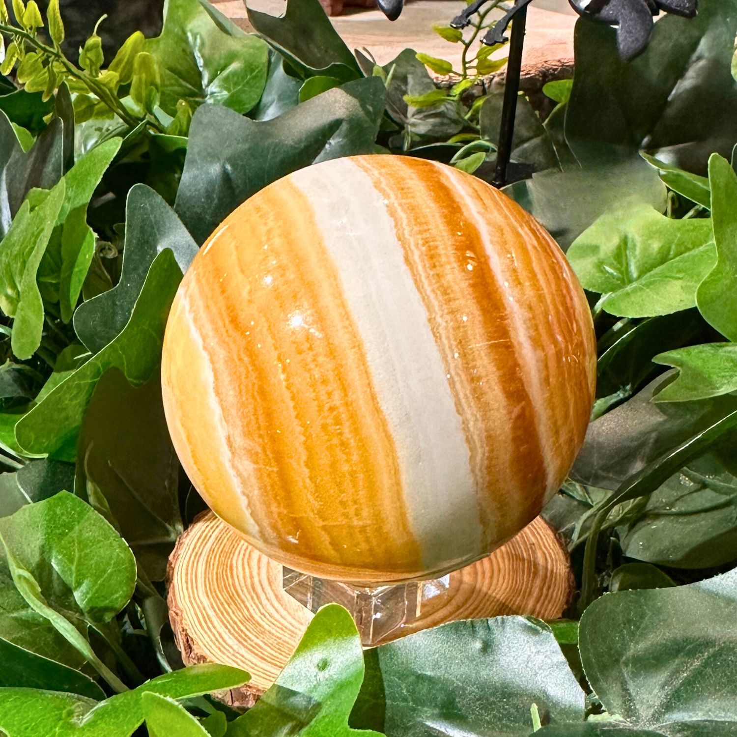 sphere-calcite-orange4