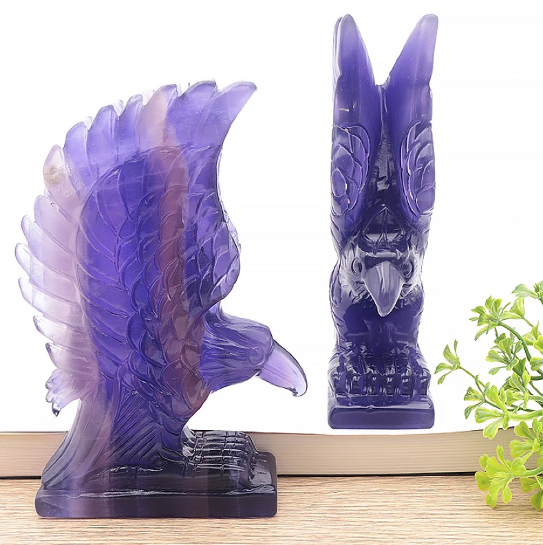 AIGLE FLUORINE VIOLETTE AAA 140 À 150MM (1 PIÈCE)