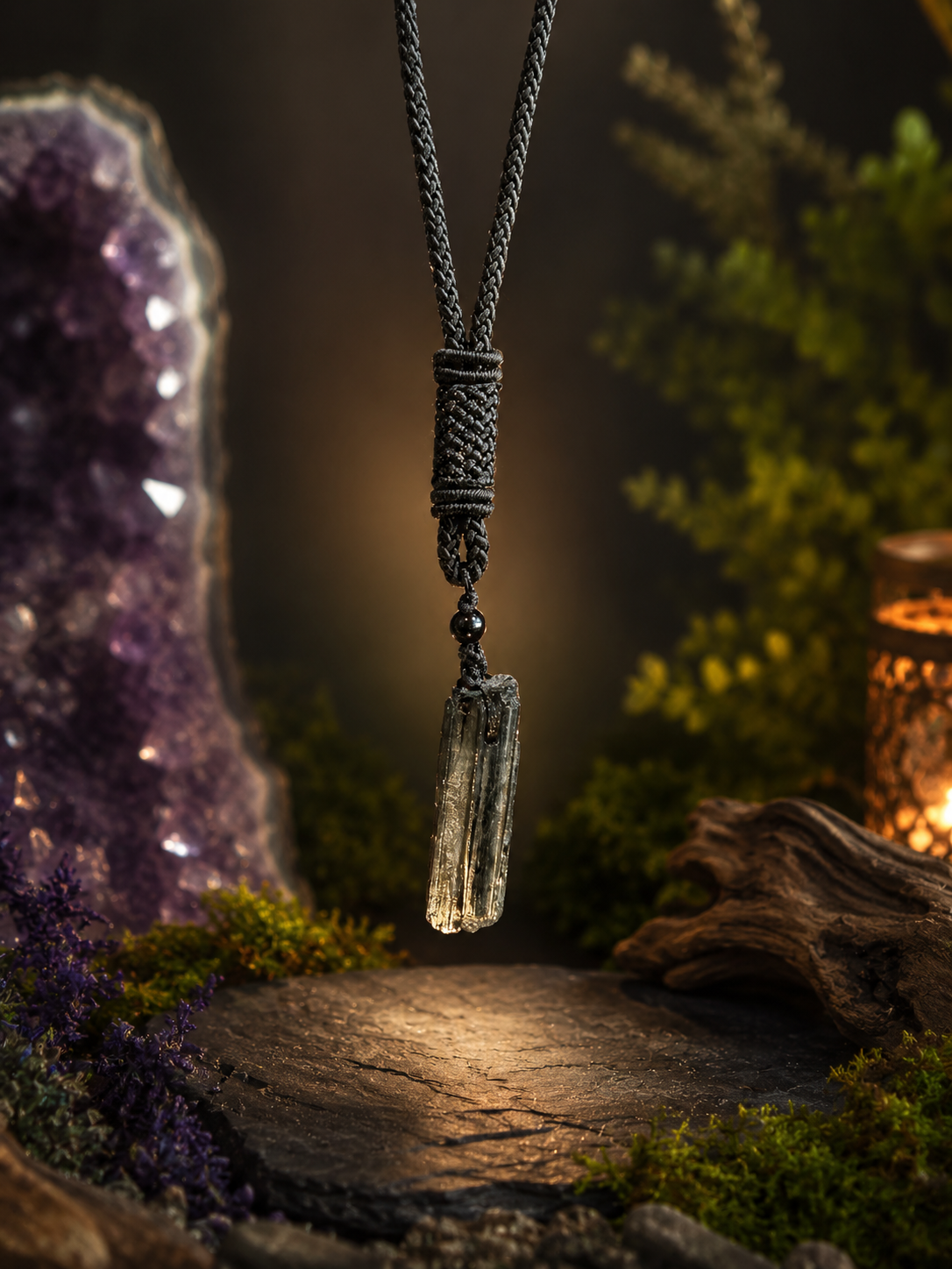 PENDENTIF TOURMALINE NOIRE
