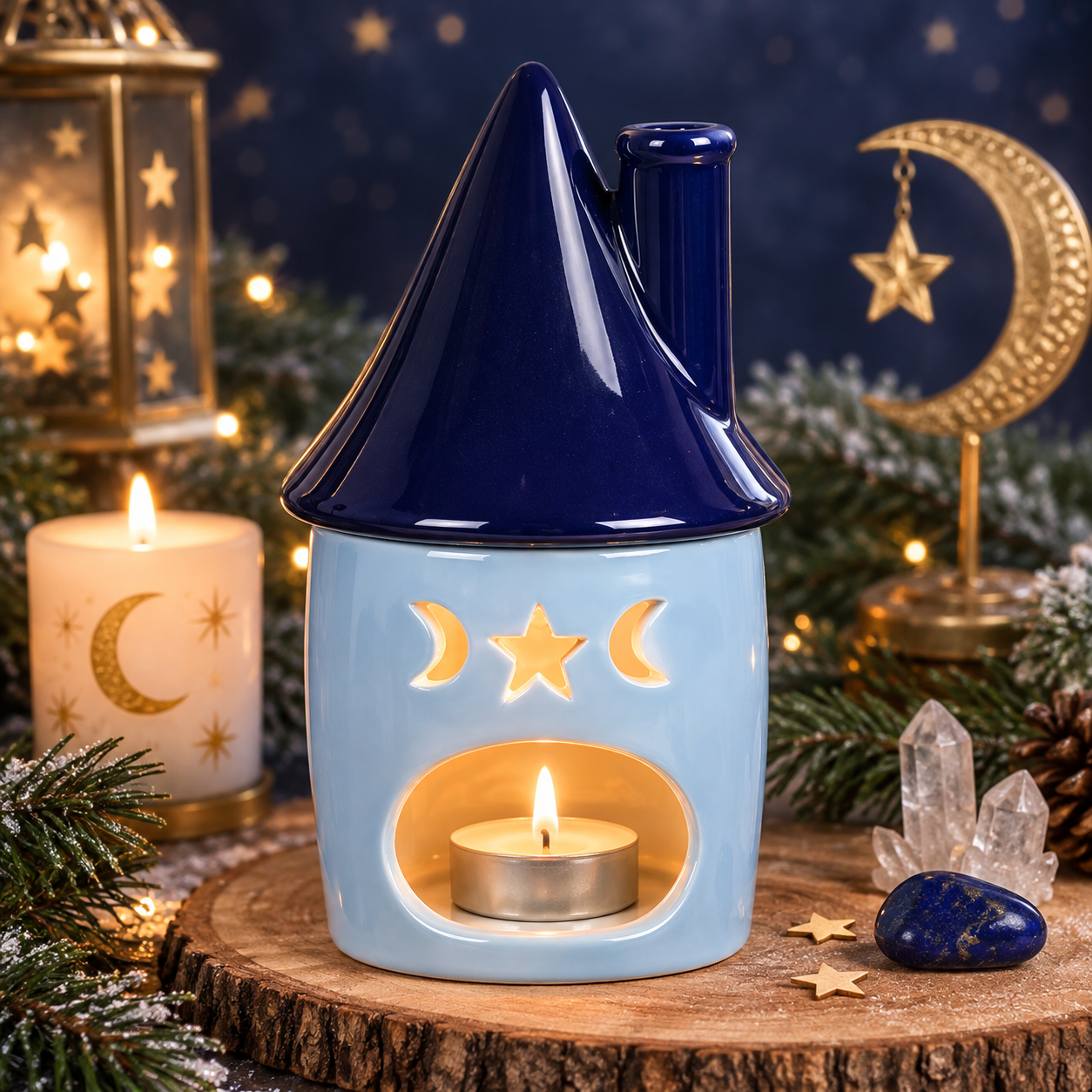 Brûle-parfum cottage sous les étoiles