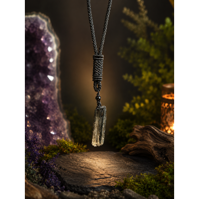 PENDENTIF TOURMALINE NOIRE
