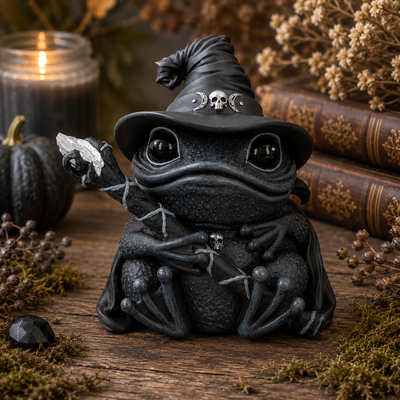 grenouille-statuette-mystique