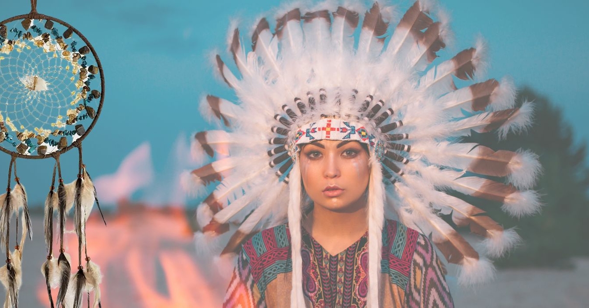 Attrape-rêves Amérindien - Pour Voiture, Intérieur - Fait Main, Avec