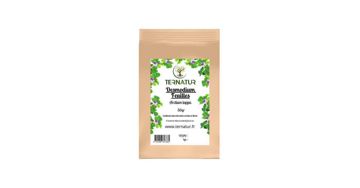 Tisane Desmodium Feuilles Coupées - Sachet De 50g à 500g, Marque Tradition Nature