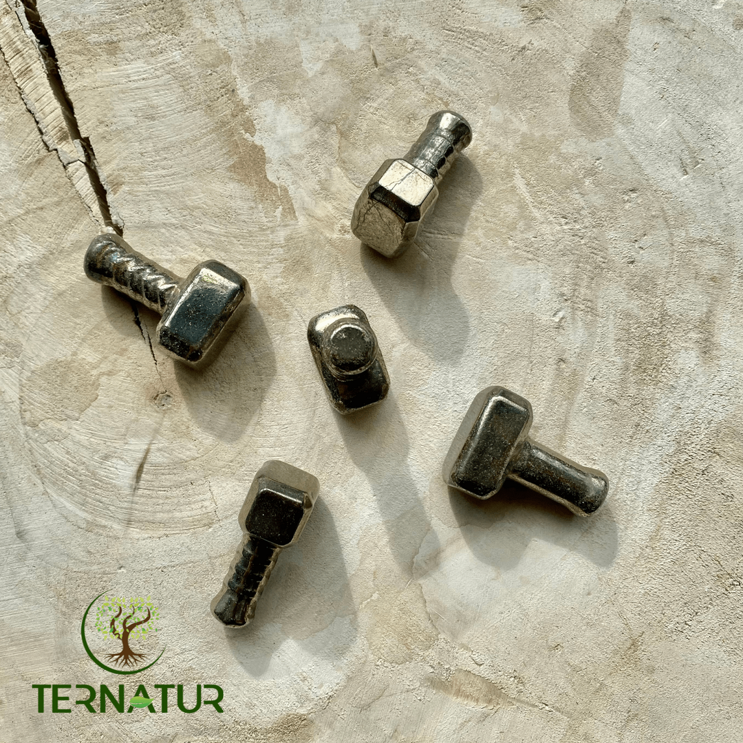 Marteau de THOR en Pyrite - Pierres & Minéraux de A à Z/Pyrite - TERNATUR