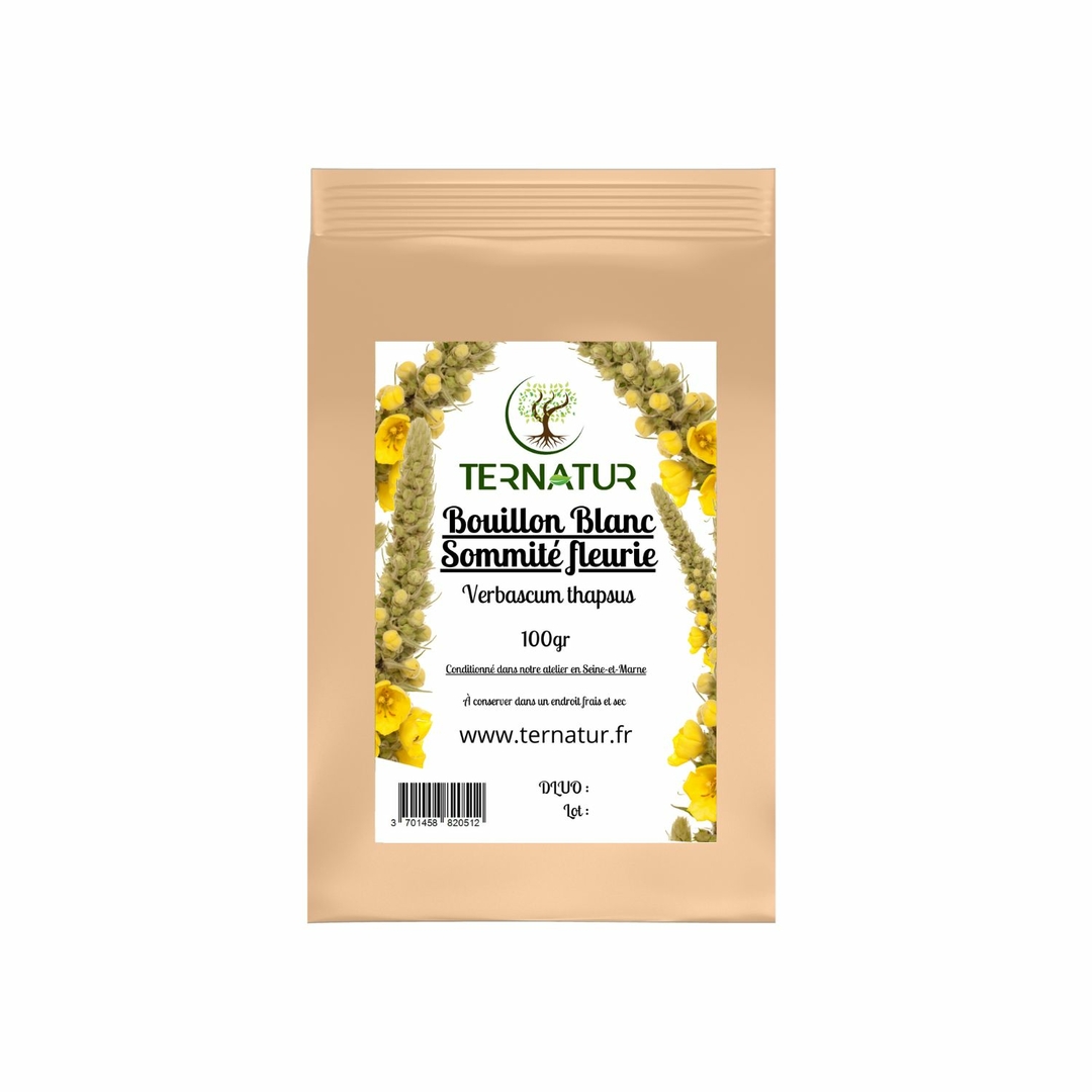 Bouillon blanc Sommité Fleurie 100g Verbascum thapsus Plantes