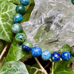 Azurite malachite - Bracelet - lithothérapie - cristaux - pierres