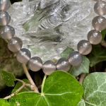 Agate grise - Bracelet - lithothérapie - cristaux - pierres