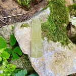 Pointe citrine - lithothérapie - cristaux - pierres