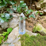 Pointe cristal de roche - quartz - lithothérapie - cristaux - pierres