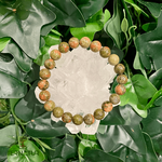 bracelet unakite 8mm