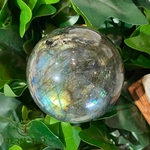 sphere-labradorite