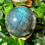 sphere-labradorite