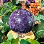 lepidolite-sphere