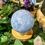 sphere-calcite-bleue