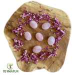 Cabochon quartz rose - lithothérapie - cristaux - pierres