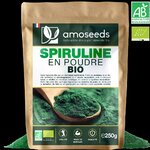 SpirulinePoudrebioamoseedsspecialistedessuperalimentsBio